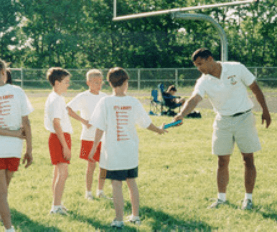 Manhattan Track Club 2000 Photo Coach and Athletes